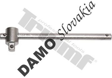 Trhací kľúč s posuvným 4 - hranom 1/4" - L 115 mm