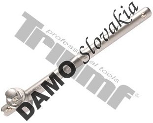 Trhací kľúč s posuvným 4 - hranom 3/8" - L 200 mm