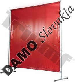 Zváracia zástena s rámom 200 x 200 cm