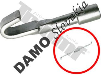 Hák typu U ku reveznému kladivu pk 25096