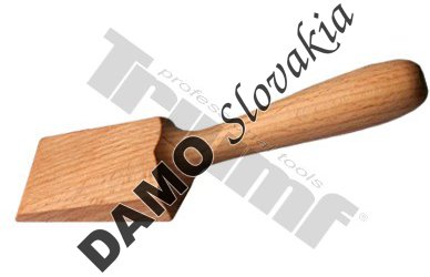 Drevená špachtľa oválna k cínovaniu