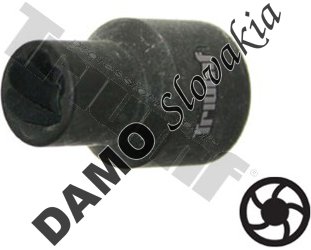 Hlavica  na poškodené skrutky  3/8" vstup 10 mm