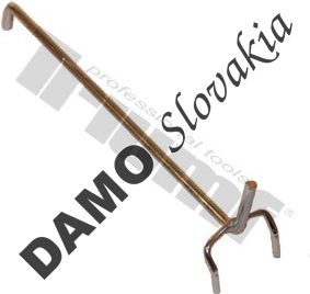 Háčik 100 mm na stenu na náradie.