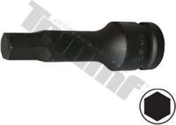 Hlavica inbus kovaná, 1/2" vstup 4 mm