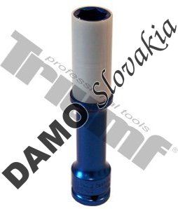Kovaná hlavica 1/2", pogumovaná, dĺžka 150 mm 21 mm