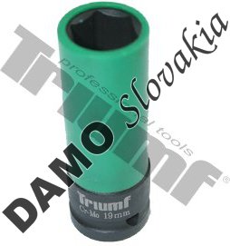 Hlavica tvrdená s plast. ochranou 1/2" vstup 19 mm