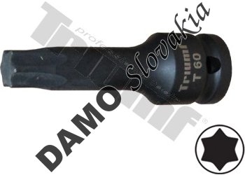 Hlavica torx kovaná, 1/2" vstup T60