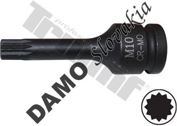 Hlavica XZN kovaná, 1/2" vstup M10