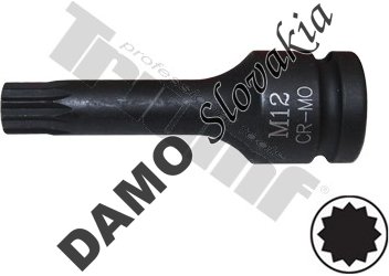 Hlavica XZN kovaná, 1/2" vstup M12