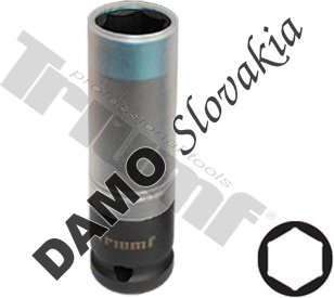 Pneuservisná hlavica 1/2" vstup so zosilňujúcim krúžkom 17 mm