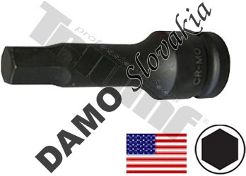 Hlavica inbus kovaná, 1/2" vstup 3/16"
