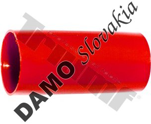 ND pvc ochrana na kované hlavice  15 mm, oranžová - 23296