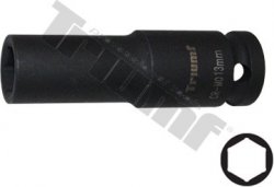 Hlavica kovaná 6 - hranná 1/2" vstup, predĺžená 13 mm
