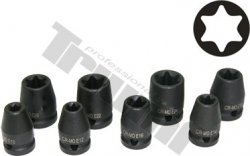 Sada hlavíc 1/2"vstup E-profil 8 dielna