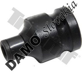 Adaptér kovaný 1/2" vstup na 1/4" bity, dĺžka 38mm s magnetom