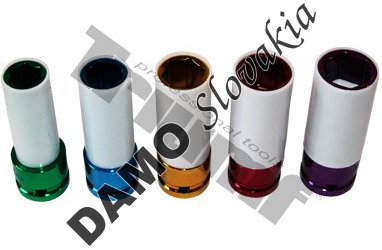 Sada hlavíc s plastovou ochranou 1/2" vstup, 5 - dielna