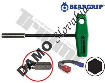 Držiak bitov magnetický  T rukovät. L = 150 mm