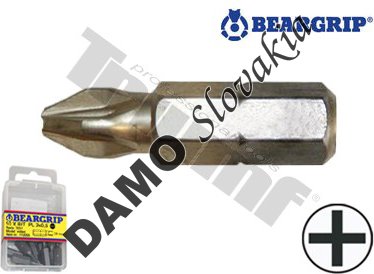 Bit krížový PH, dĺžka 25 mm, Zr.N, 1ks PH1
