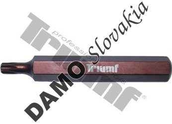 Bit Torx nevŕtaný, 10 mm driek, dĺžka 75 mm T27