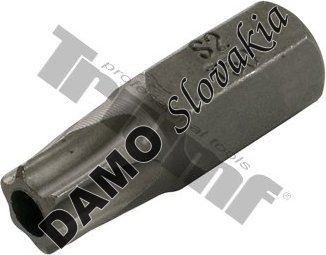 Bit Torx vŕtaný, 10 mm driek, dĺžka 30 mm T50