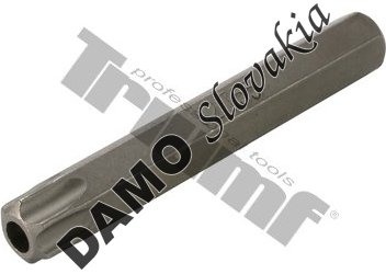 Bit Torx vŕtaný, 10 mm driek, dĺžka 75 mm T55