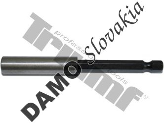nadstavec magnetický na bity s poistným krúžkom 1/4" L - 125 mm