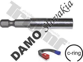 Predĺženie s magnetom 1/4", 60 mm