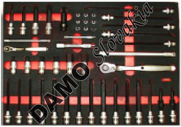 Modul špeciálnych nástavcov pre automechanika, 40-dielny