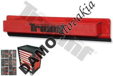 11" magnetický držiak skrutkovačov pre vozik 33671, obsahuje 9 otvorov pre skrutkovače,