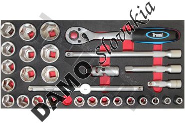 Modul 1/2" gola sada, 6hran, 30 dielny