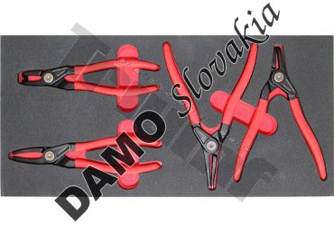 Modul segerových klieští A2-A21-I2-I21 (Ø19-60mm), vymeniteľné špičky, Profi, 4 dielny