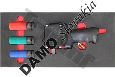 Modul pneuservisný s  1/2" mini uťahovačkou 680Nm a hlavicami 17,19,21mm, 4 dielny