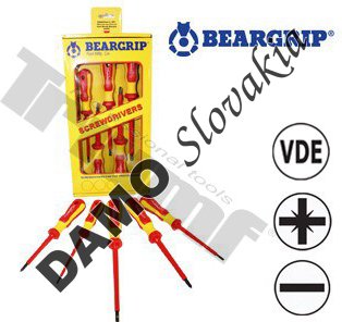 Sada 2K VDE skrutkovačov PD + PL, 5 - dielna