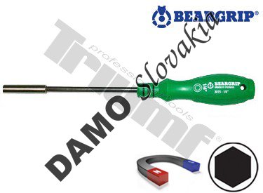 Pevný skrutkovač na 1/4" bity, magnetický
