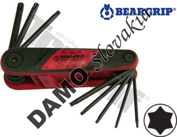 SADA kľúčov torx , t9 - t40, 8 - dielna