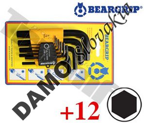 SADA kľúčov inbus 1,5 - 12 mm, 10 - dielna