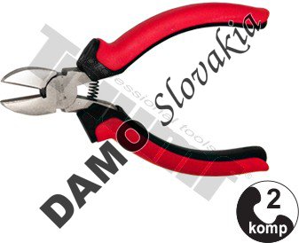 Kliešte štípacie bočné pre elektroniku mini, 115 mm