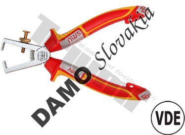 Kliešte nastaviteľné odizolačné 160 mm, VDE