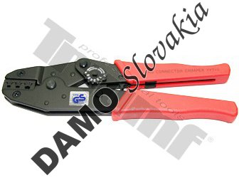 Kliešte konektorové s račňovou funkciou
