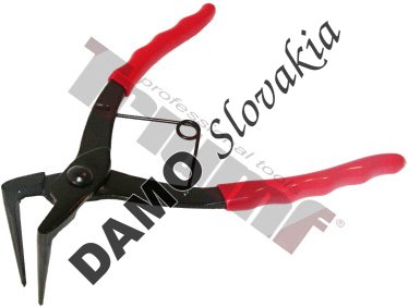 Kliešte segerové zahnuté, Extra dlhé čeluste
