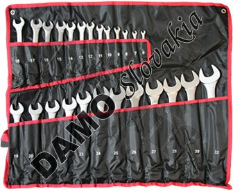 Sada kľúčov očkovidlicových 6 - 32 mm, 25-dielna