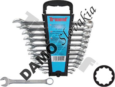 Sada kľúčov očkovidlicových PROFI 6 - 22 mm, 12-dielna