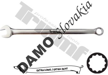 Extra dlhý kľúč očkovidlicový 12 hran 13 x 240 mm