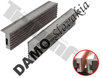 Ochranné kryty na čeľuste zveráku 125 mm