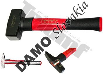 Kladivo špeciálne celooceľové hranaté s gumovým obalom 1250 g
