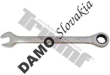 Kľúč račňový očkovidlicový  17 mm