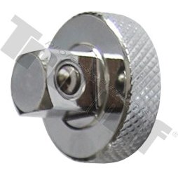 Redukčný adaptér pre vstup 1/4" samica, výstup 3/8" samec, extra nízky