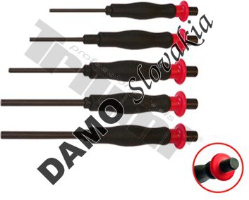 Sada antivibračných vyrážačov 3 - 8 mm, 5 - dielna