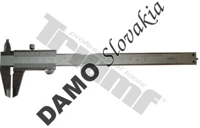 Posuvné merítko s vnútorným meraním, 160x40mm, 0,02, DIN 862