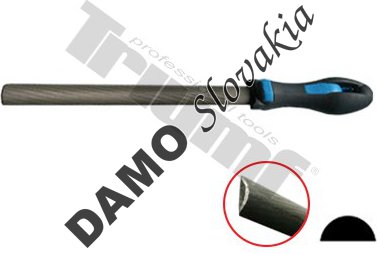 Pilník  polguľatý na kov, sek 2 250 mm